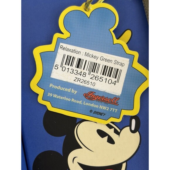 Ingersoll Disney The Golden Years Watch Mickey Mouse Green Strap NWT main image 7